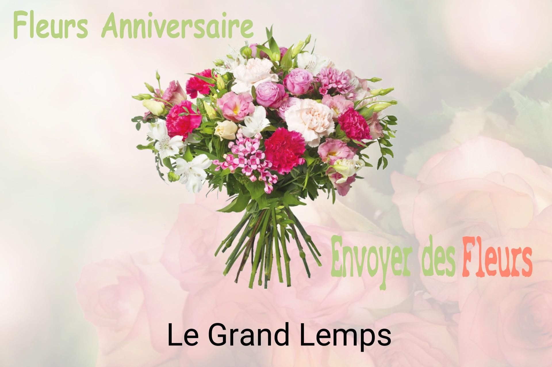Bouquet de fleurs d’anniversaire livré à Le Grand-Lemps